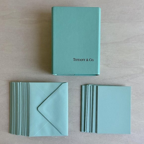 Tiffany & Co. Other - 💎HP!💎 Vintage Tiffany & Co. Blue Stationery Set